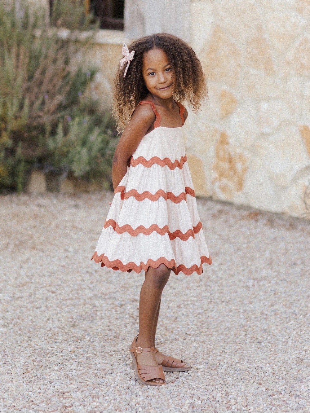 NWT - Rylee + Cru Ric Rac Dress